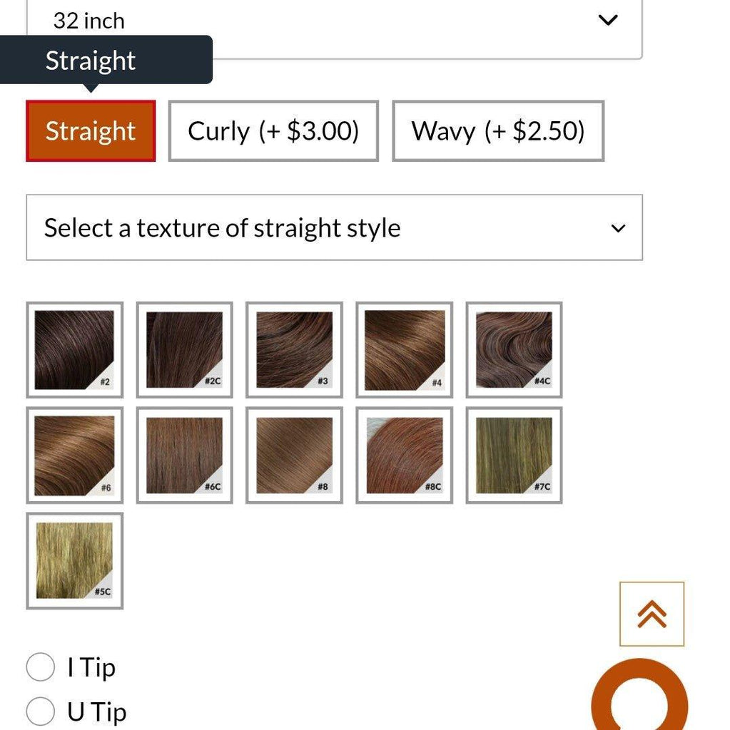 How to handle additional options when placing an order on halyhair.com website - HALY HAIR
