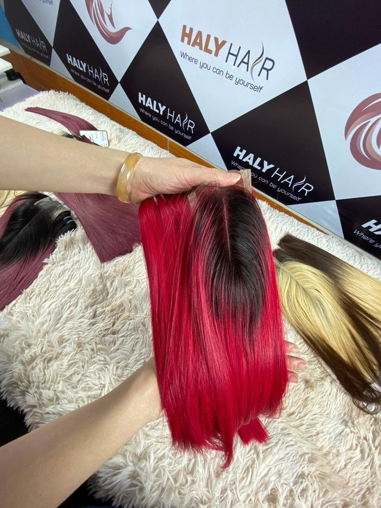 How to take care of color hair extensions - HALY HAIR