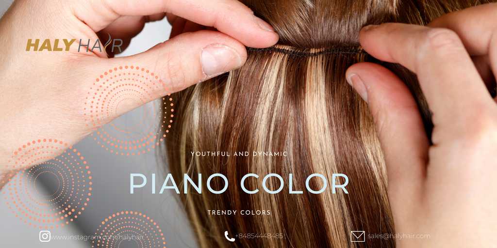 Our Haly hair extensions are made from 100% natural human hair while the Keratin tip part are made of high-quality Italian Keratin glue which is safe for your health.
